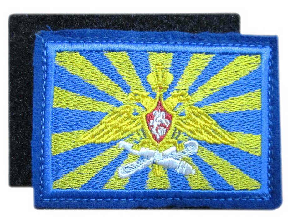 Нашивка флаг ВВС России на липучке